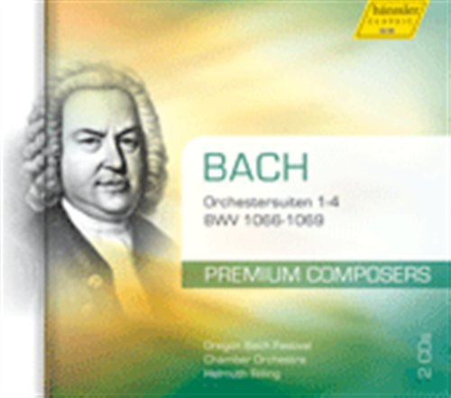 Cover for Bach Johann Sebastian · Orchestersuiten 1-4 (CD) (2011)