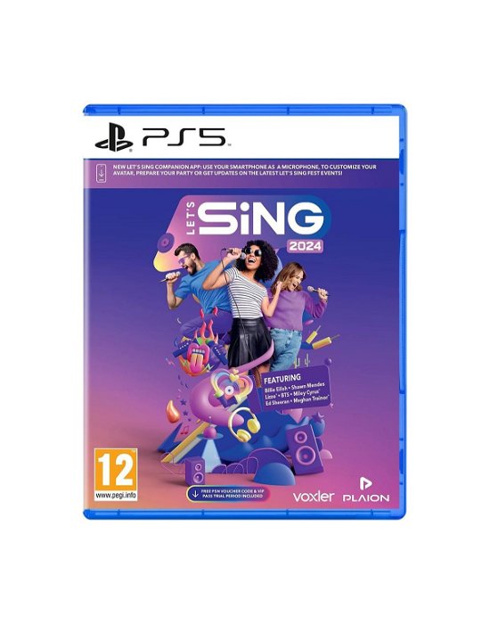Cover for Ravenscourt Games · Ps5 Let's Sing 2024 (GAME)