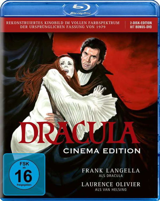 Cover for Dracula (1979) - Cinema Edition (2 Blu-rays) (Blu-ray) (2020)