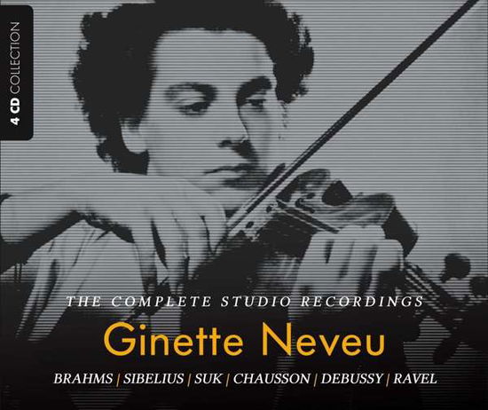 Complete Studio Recording - Ginette Neveu - Musik - MEMBRAN - 4053796000576 - 7. Juni 2013