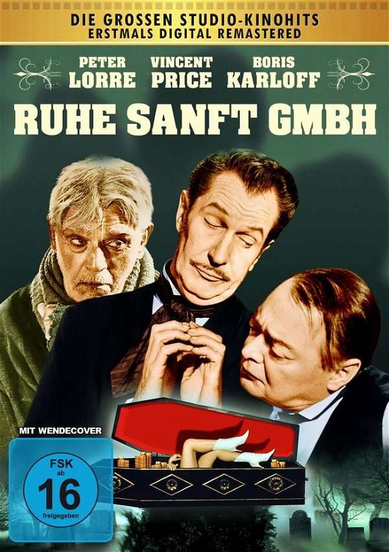 Cover for Price,vincent / Lorre,peter / Karloff,boris · Ruhe Sanft Gmbh - Kinofassung (Digital Remastered) (DVD) (2020)