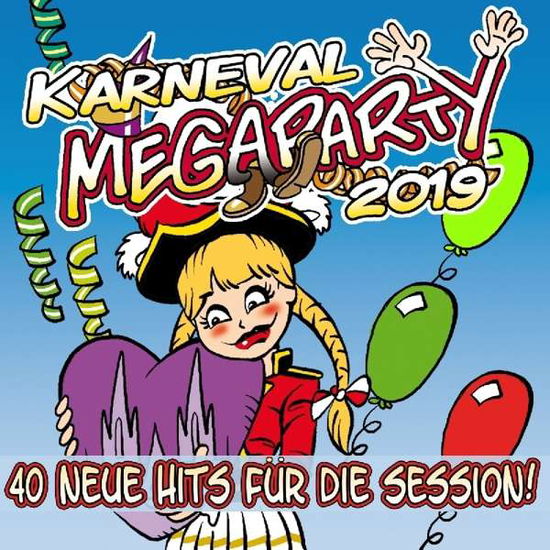 Karneval Megaparty 2019 - V/A - Music - BLUE DOG - 4260149828576 - October 19, 2018