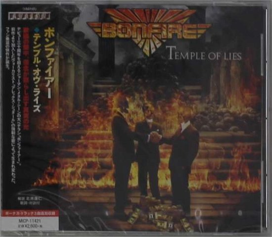 Cover for Bonfire · Temple of Lies (CD) [Japan Import edition] (2018)