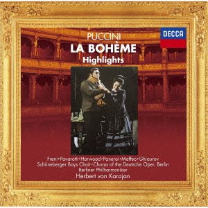 Cover for Herbert Von Karajan · Puccini: La Boheme - Highlights (CD) [Japan Import edition] (2021)