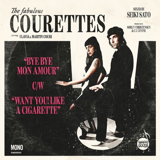 The Courettes · Bye Bye Mon Amour (7") (2022)