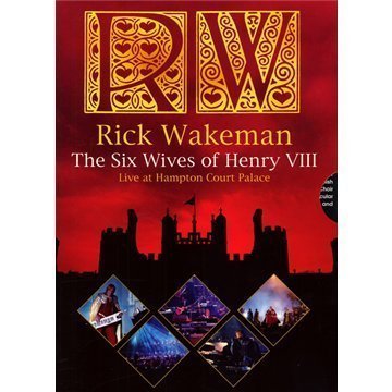 Cover for Rick Wakeman · Six Wives Of Henry VIII.(Live At Hampton Court Palace) (12 tr. / 125 min.) (DVD) (2017)
