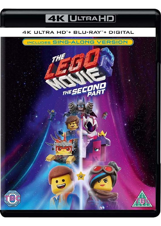Cover for The Lego Movie 2 (4K UHD Blu-ray) (2019)
