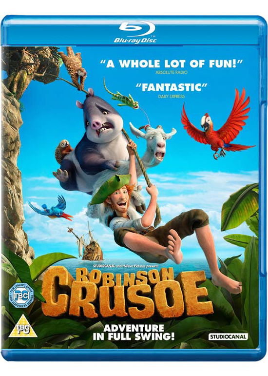 Robinson Crusoe 3D+2D - Fox - Elokuva - Studio Canal (Optimum) - 5055201831576 - maanantai 26. syyskuuta 2016