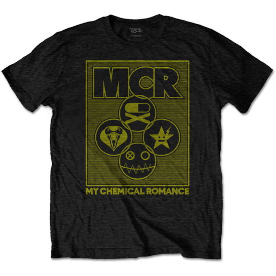 My Chemical Romance Unisex T-Shirt: Lock Box - My Chemical Romance - Mercancía -  - 5056170684576 - 