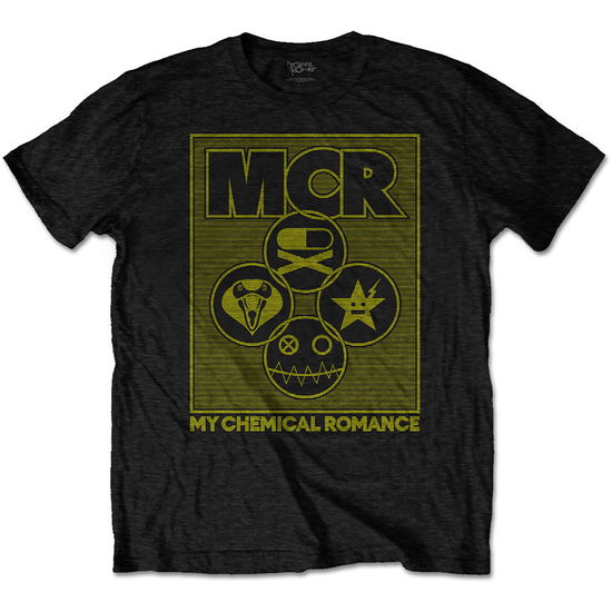 My Chemical Romance Unisex T-Shirt: Lock Box - My Chemical Romance - Produtos -  - 5056170684576 - 