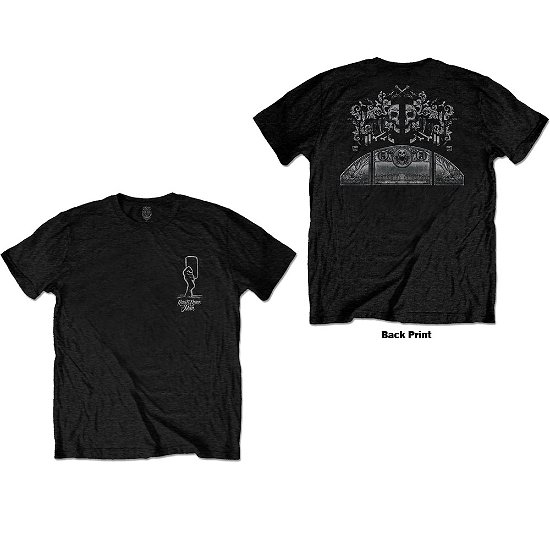 Cover for RagnBone Man · Rag'n'Bone Man Unisex T-Shirt: Graveyard (Back Print) (T-shirt) [size S] [Black - Unisex edition]
