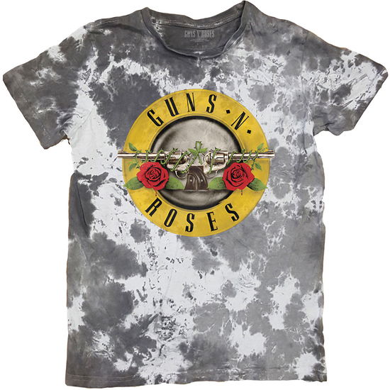 Cover for Guns N Roses · Guns N' Roses Unisex T-Shirt: Classic Logo (Wash Collection) (T-shirt) [size S] [White - Unisex edition]