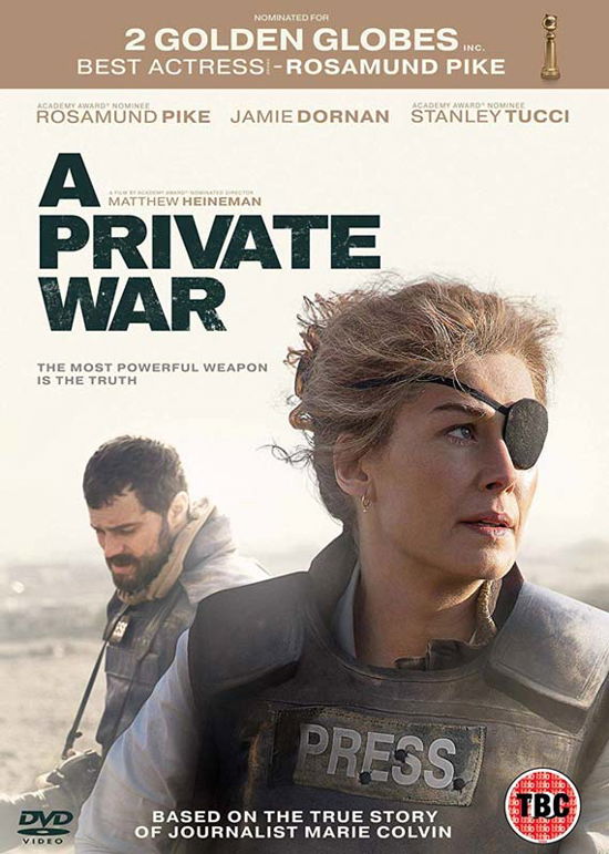 A Private War - A Private War DVD - Films - Altitude Film Distribution - 5060105726576 - 10 juni 2019