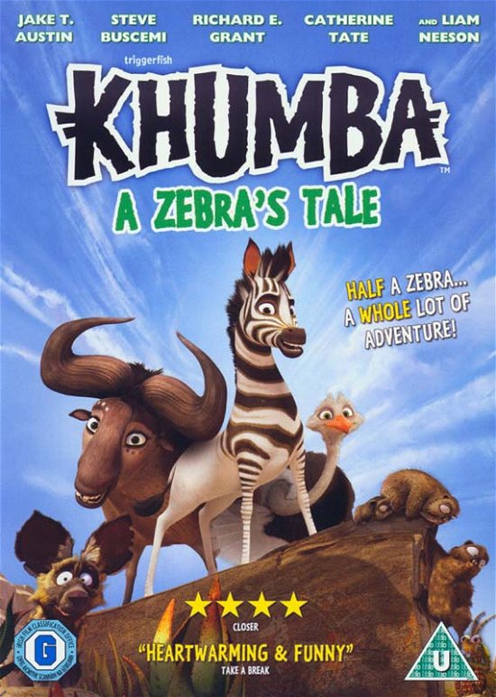 Cover for Khumba - A Zebras Tale (DVD) (2014)