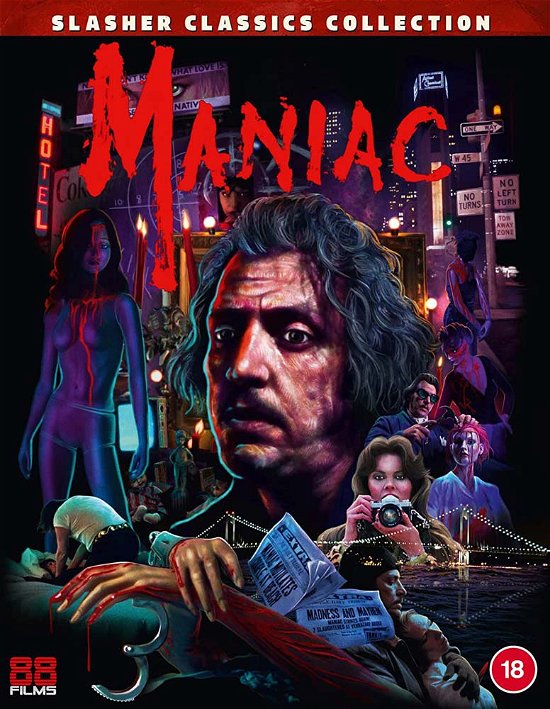 Maniac - Maniac   Slasher Classics 50 BD - Filmes - 88Films - 5060710971576 - 24 de outubro de 2022