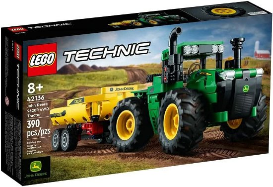 Cover for Lego: 42136 · Technic John Deere 9620R 4WD Tractor (Toys)