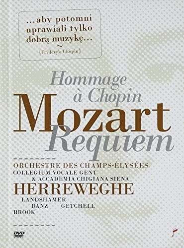 Cover for Mozart · Requiem in D Minor K 626 (DVD) (2023)