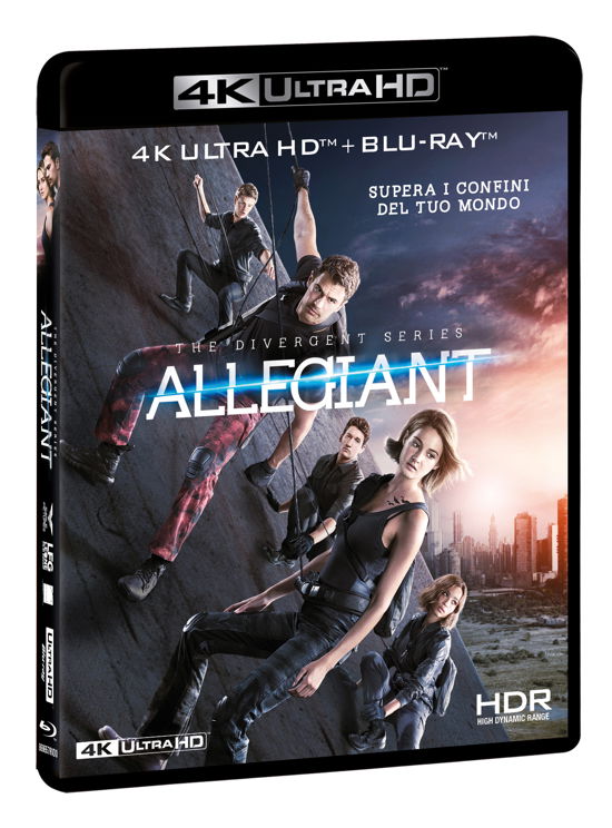 Cover for Theo James,miles Teller,naomi Watts,shailene Woodley · Allegiant - the Divergent Series (Blu-ray 4k+blu-ray Hd) (Blu-ray) (2021)