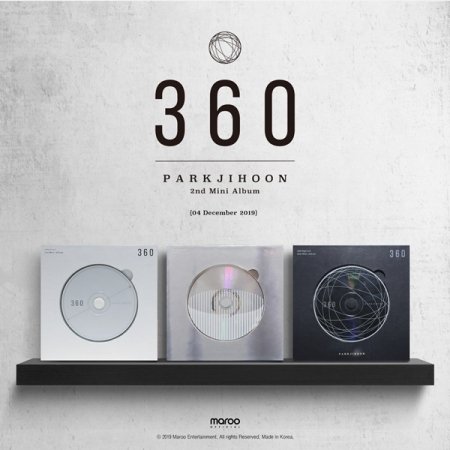 360(2ND MINI ALBUM) - Park Ji Hoon - Musikk - MAROON - 8809696000576 - 13. desember 2019
