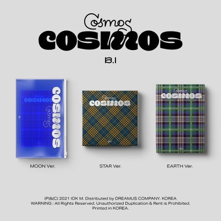 HALF ALBUM [COSMOS] - B.I - Música -  - 8809755509576 - 14 de novembro de 2021