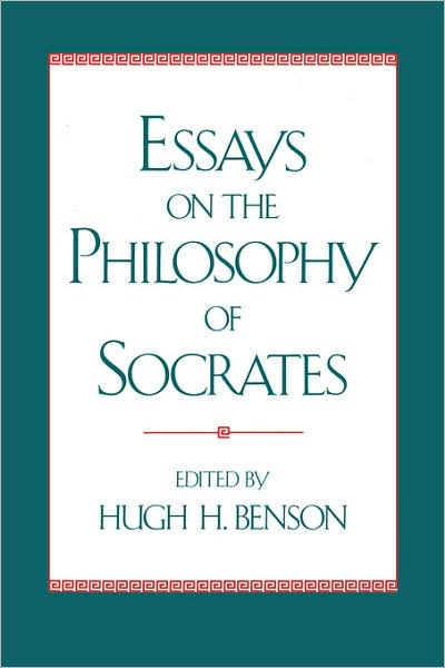 Cover for Essays on the Philosophy of Socrates (Paperback Book) (1992)