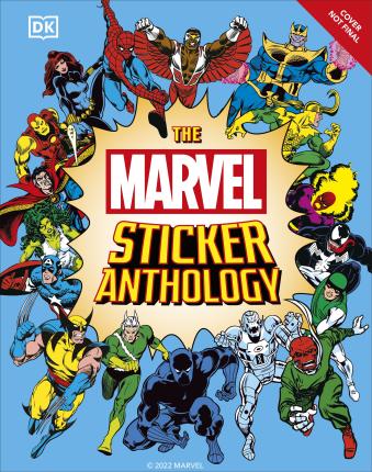 Cover for Dk · The Marvel Sticker Anthology (Hardcover bog) (2023)