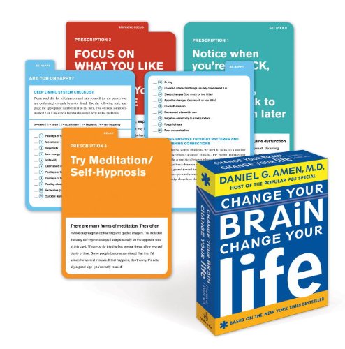 Change Your Brain, Change Your Life Deck - Daniel G. Amen - Livros - Potter Style - 9780307464576 - 29 de dezembro de 2009