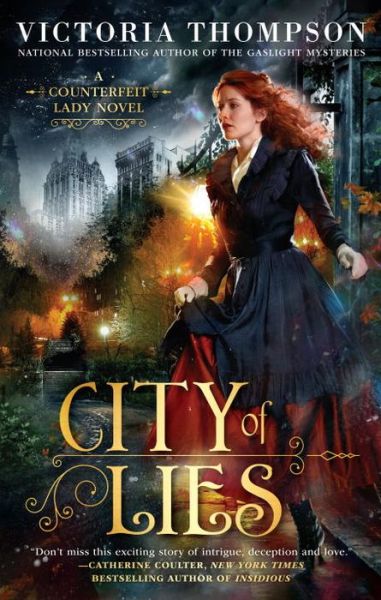 Cover for Victoria Thompson · City Of Lies (Hardcover Book) (2017)