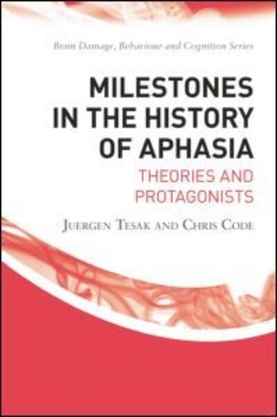 Cover for Juergen Tesak · Milestones in the History of Aphasia: Theories and Protagonists - Brain, Behaviour and Cognition (Pocketbok) (2015)
