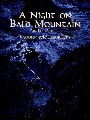 Cover for Music Scores · A Night on Bald Mountain in Full Score (Dover Music Scores) (Paperback Book) (1999)