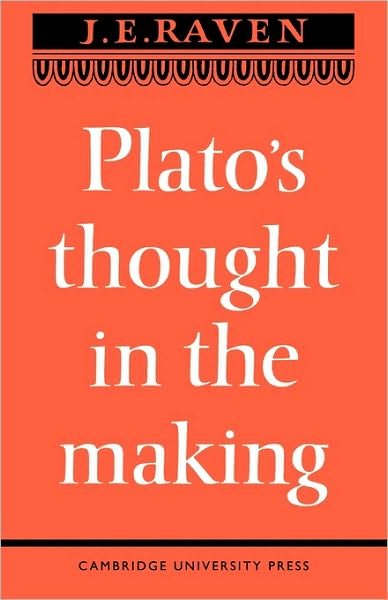 Cover for Raven · Platos Thought in the Making (Paperback Bog) (1965)