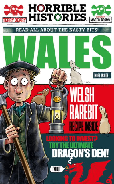 Cover for Terry Deary · Wales (newspaper edition) - Horrible Histories Special (Pocketbok) (2022)