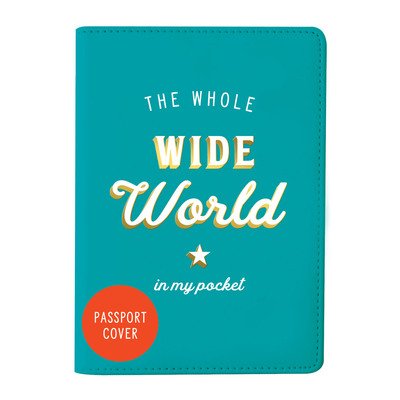 The Whole Wide World Passport Cover - Sarah McMenemy - Merchandise - Galison - 9780735355576 - August 29, 2018