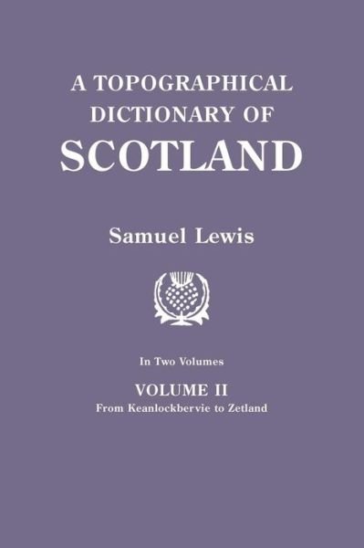 Cover for Samuel Lewis · A topographical dictionary of Scotland (Book) (2015)