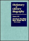 Cover for James Giles · Dictionary of Literary Biography: American Novelists Since Ww II (Hardcover Book) (1994)