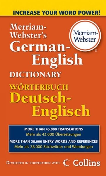 Cover for Merriam-webster · M-w German-english Dictionary (Paperback Book) (2010)