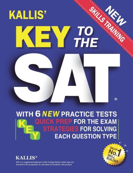 Cover for Kallis Edu · Key to the SAT (Paperback Book) (2018)