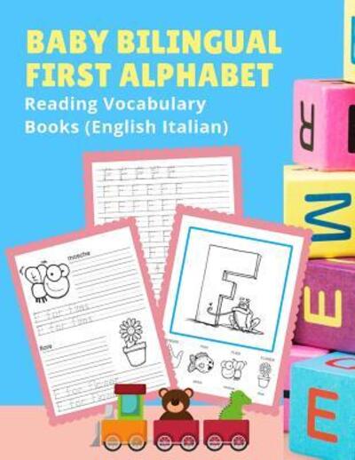 Cover for Language Readiness · Baby Bilingual First Alphabet Reading Vocabulary Books (English Italian) (Paperback Book) (2019)