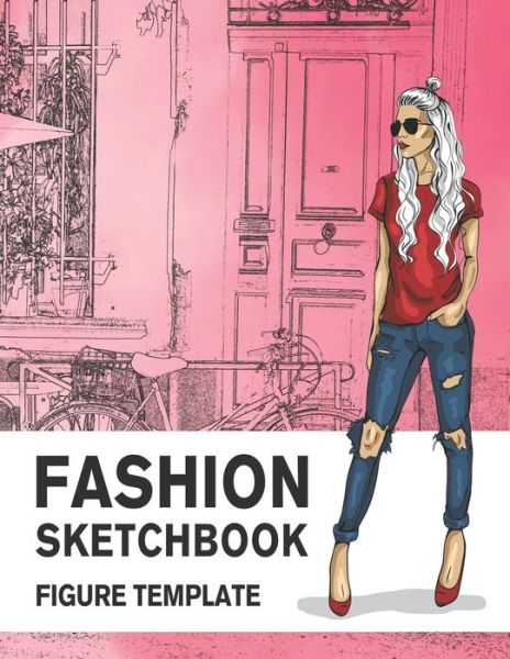 Cover for Lance Derrick · Fashion Sketchbook Figure Template (Paperback Book) (2019)