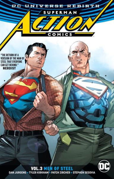 Cover for Dan Jurgens · Superman: Action Comics Vol. 3: Men of Steel (Rebirth) (Paperback Bog) (2017)