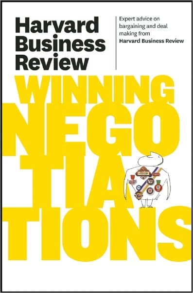 Cover for Harvard Business Review · Harvard Business Review on Winning Negotiations - Harvard Business Review Paperback Series (Paperback Bog) (2011)
