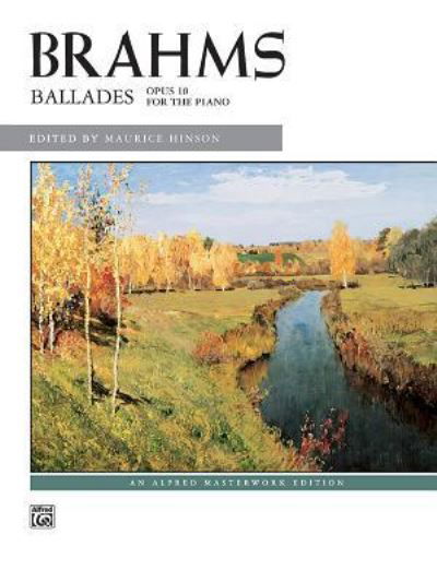 Cover for Johannes Brahms · Ballades, Opus 10 (Pocketbok) (1990)