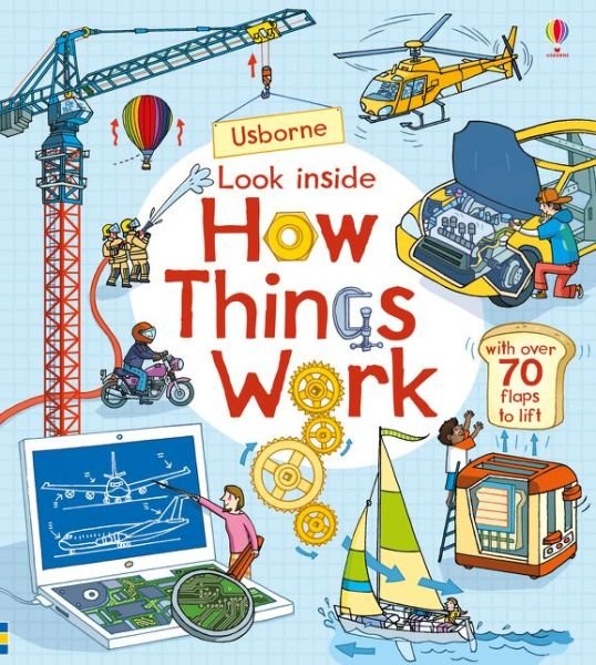 Cover for Rob Lloyd Jones · Look Inside How Things Work - Look Inside (Board book) (2018)