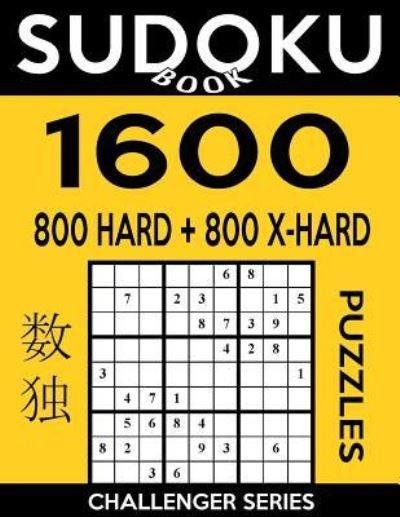 Cover for Sudoku Book · Sudoku Book 1,600 Puzzles, 800 Hard and 800 Extra Hard (Taschenbuch) (2017)