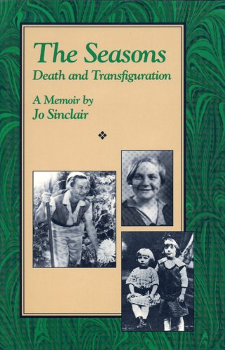 Cover for Jo Sinclair · The Seasons: Death and Transfiguration (Paperback Book) [First Printing edition] (1993)