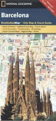 Cover for National Geographic Maps · Barcelona: Destination City Maps (Kartor) (2023)