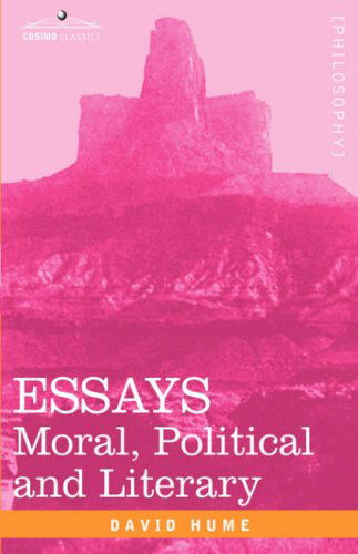 Cover for David Hume · Essays: Moral, Political and Literary (Inbunden Bok) (2007)