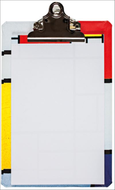 Cover for Piet Mondrian · Piet Mondrian Mini Clipboard, 6 X 9 Clipboard with Coordinating Notepad (Book) (2017)