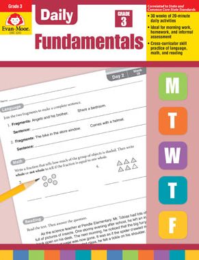 Cover for Evan Moor · Daily Fundamentals, Grade 3 (Taschenbuch) (2017)