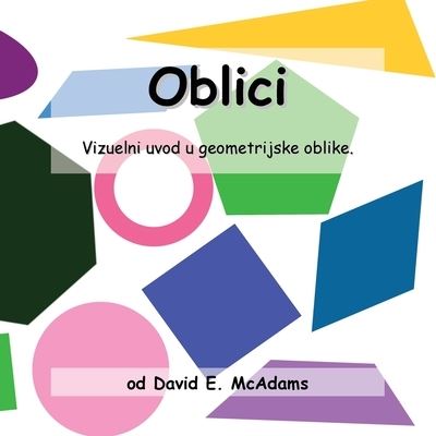 Cover for David E. McAdams · Oblici (Book) (2023)